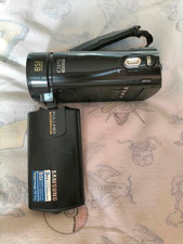 Samsung HMX-H300BP Full HD Camcorder 30x opt. Zoom Funkt.+Mängel Getestet ✅