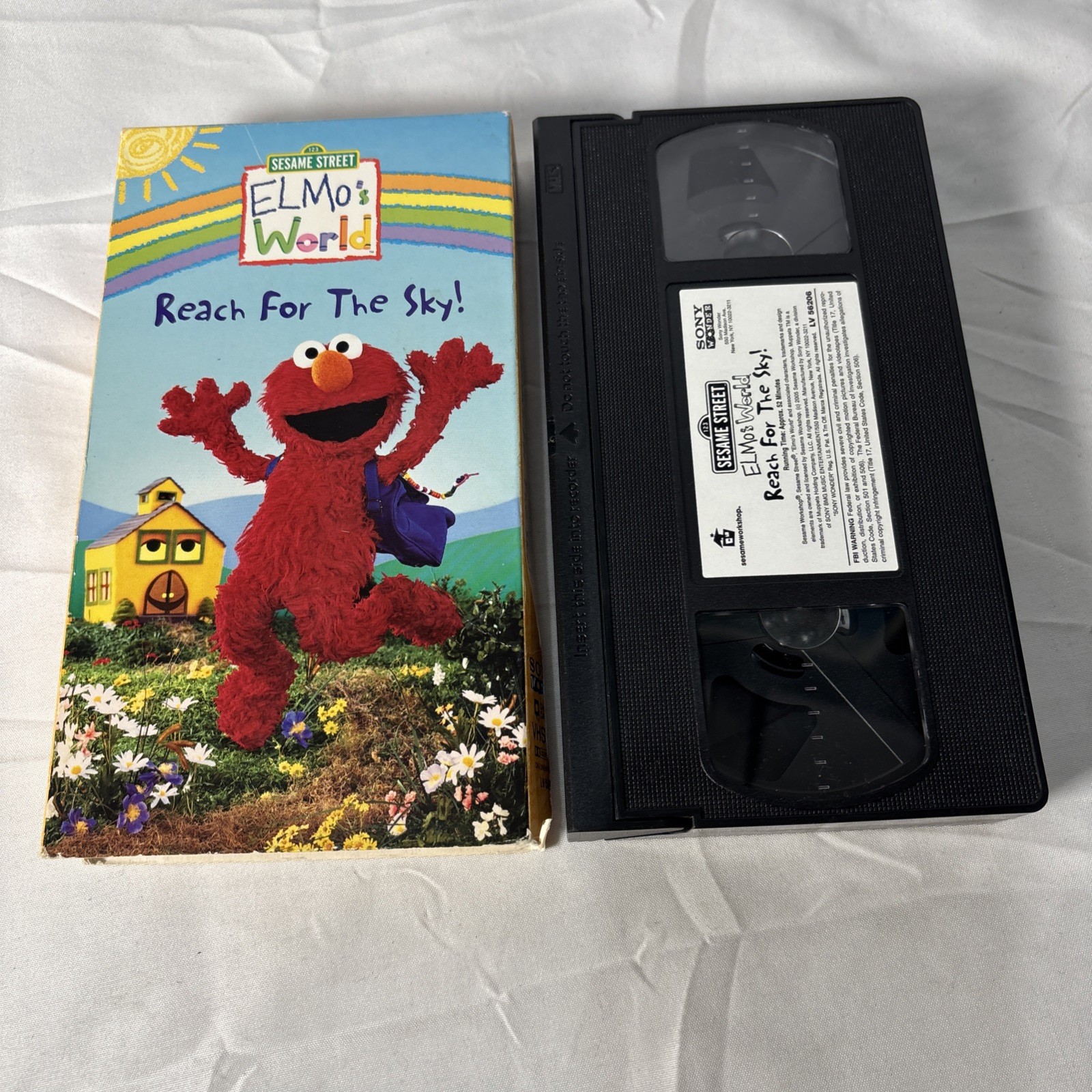 Sesame Street Elmo’s World Reach For The Sky VHS Children’s RARE | eBay
