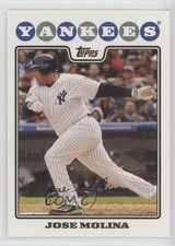 2008 Topps Update Gold Foil Jose Molina #UH39 0o1