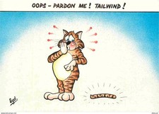Postcard - English Humor - English - Syd Illustration - How the Manx Cat L