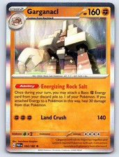 Garganacl 104/182 Paradox Rift Holo Pokemon Near Mint