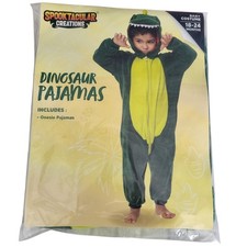 Spooktacular Creations Baby Costume Dinosaur 18-24 Months Pajamas NEW