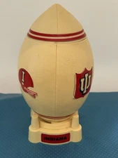 Vintage, Indiana University football stein/mug on a kicking tee, RARE old