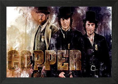Kupfer 2012 3 gerahmte Wandbilder Poster Leinwanddruck Bild