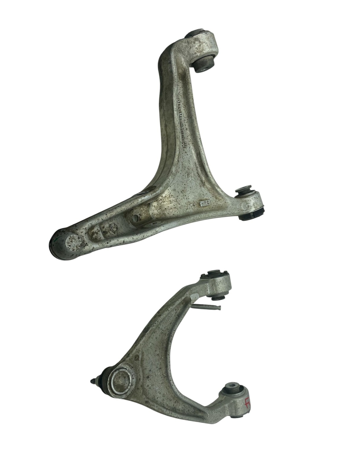 2017-2026 MASERATI LEVANTE M161 3.0L AWD FRONT LEFT UP & LOW CONTROL ARM SET (2)