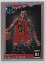 2018-19 Panini Donruss Optic Rated Rookie Holo Prizm Wendell Carter Jr #170 02l6