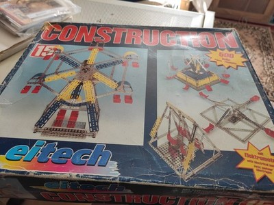 Eitech Construction Metallbaukasten Riesenrad / Kettenkarussell 4 in 1