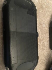 Sony PlayStation Vita PCH-1001 Black Working With Charger And 4GB Memory Card