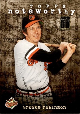 2001 Topps #TN36 Brooks Robinson Noteworthy Baltimore Orioles