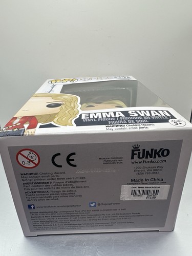 Funko POP! TV Once Upon A Time Emma Swan #267 Vinyl Figure Great Condition - Picture 9 of 10