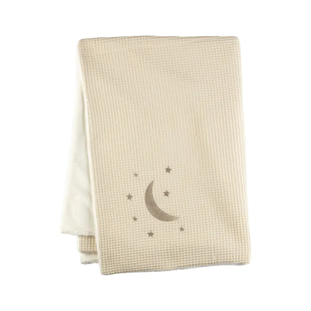 Sterntaler Babydecke Mond ecru