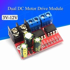 H Bridge Control 5A 3V-14V Dual DC Motor Drive Module PWM Speed Regulation