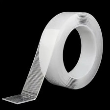 1Pc Ultra-Strong Double-Sided Adhesive Nano Tape, Clear Removable Waterproof Ext