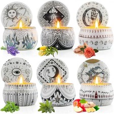 Candle Set for Women Gift, Scented Candles, 6 Pack Large Natural Soy Wax Cand...
