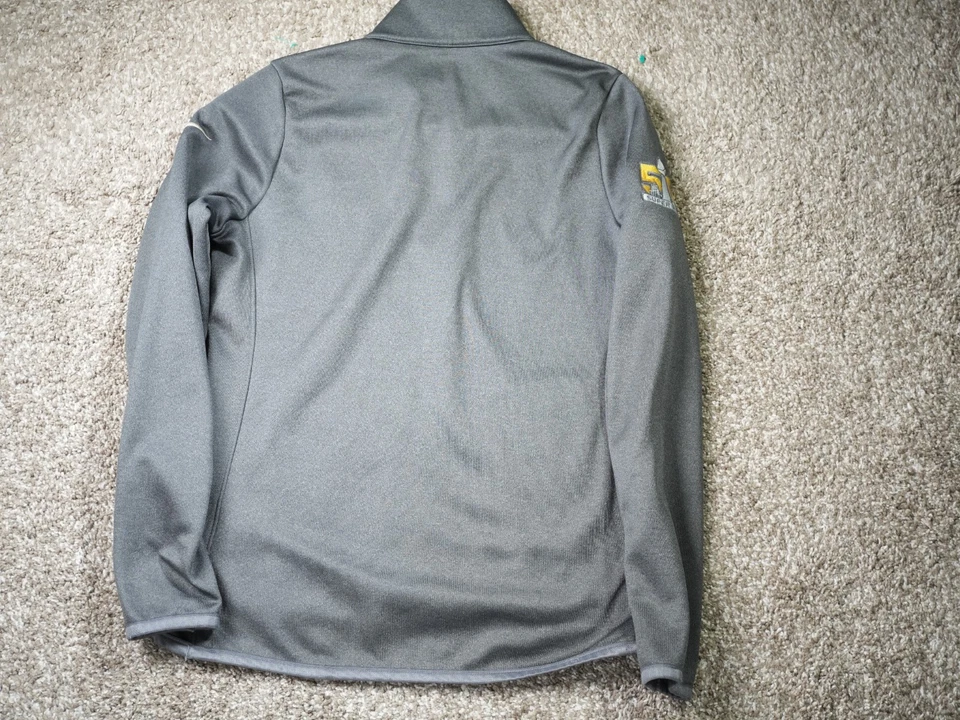 Carolina Panthers Super Bowl 50 Camisa Grande Negra Nike Dri Fit Foto 2 de 4