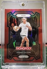 2024 WNBA Monopoly #23 Sydney Colson Red Prizm SP /99