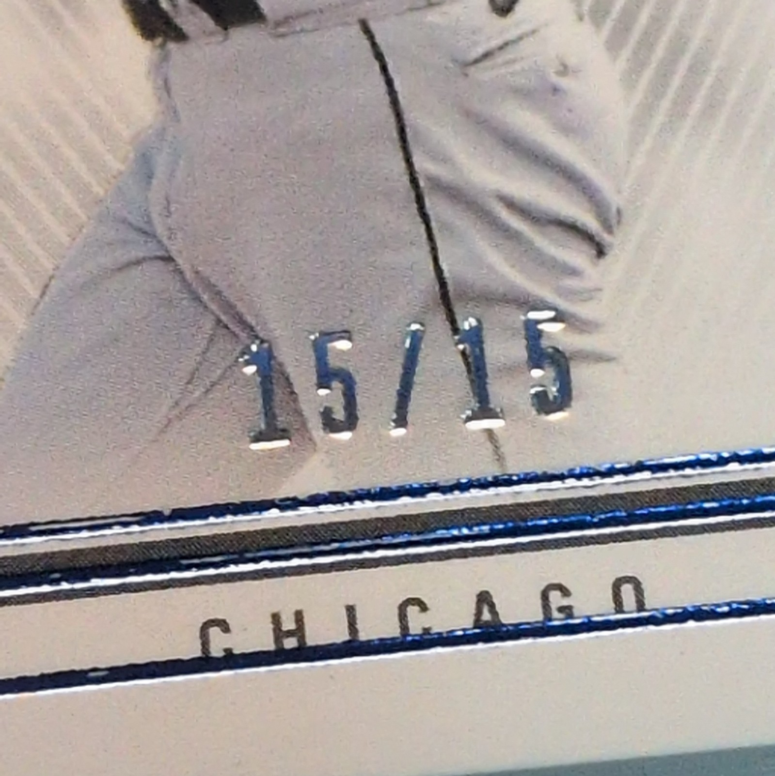 Colson Montgomery Flawless Patch Auto 15/15 PPA-CM Chicago White Sox view 3