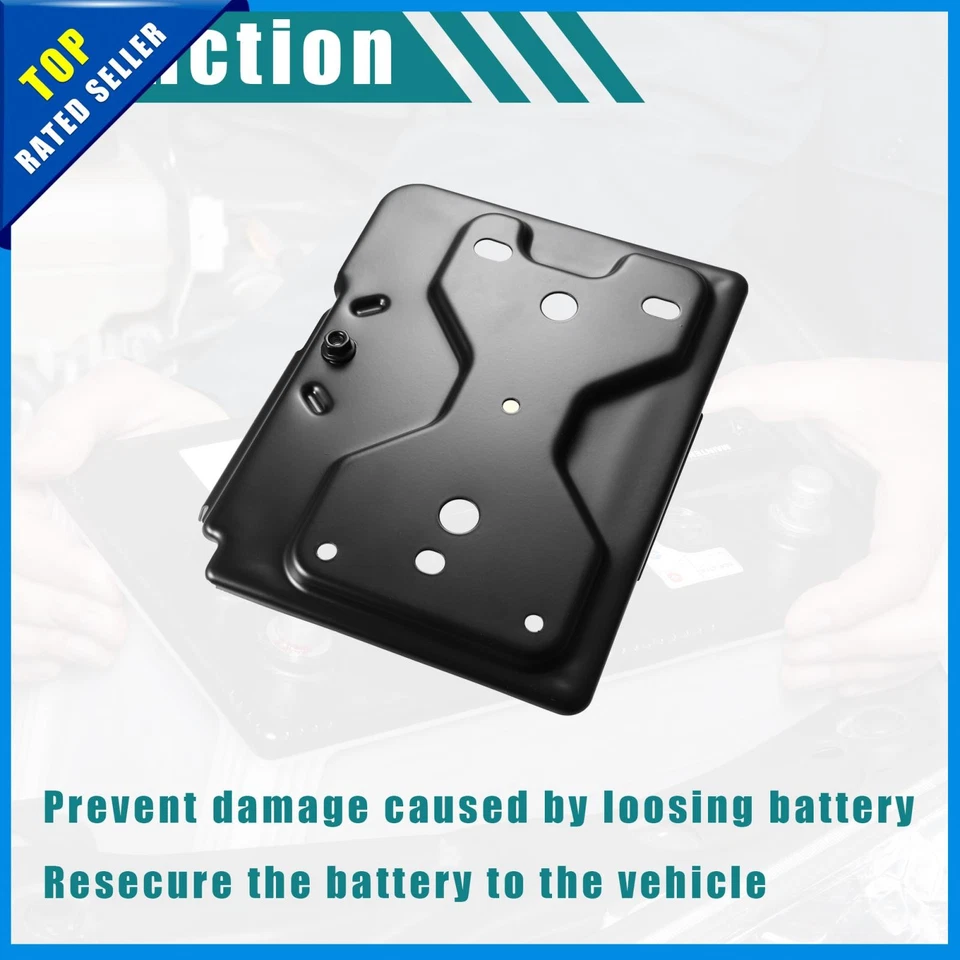 Pack of 1 For Chevy Silverado 2500 99-04 15891945 Battery Tray Left Driver Side - Image 4 of 4