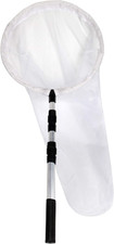Insect and Butterfly Net with 12" Ring, 24" Net Depth, Handle Extends to 36 Inch