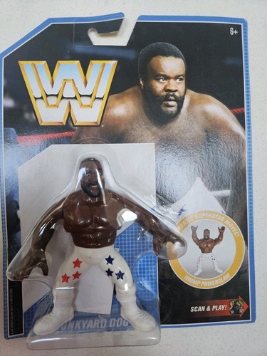 BNIB WWE MATTEL RETRO SERIES 10 JUNKYARD DOG WREST...