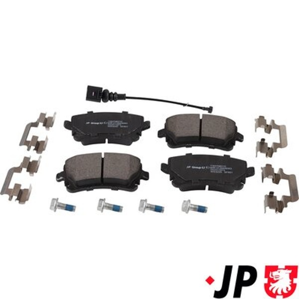 JP Group Bremsbelagsatz Scheibenbremse JP 1163706210 FüR Multivan T5 VW T6 7HM-image