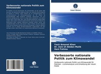 Verbesserte Nationale Politik Zum Klimawandel Yasir Amanat Khan (U. A.) Buch