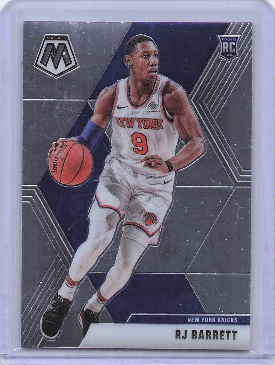 2019-20 Panini Mosaic #229 RJ Barrett Rookie / New York Knicks