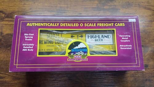 Refrigerador con lados de madera escala MTH O 36' - Schott Brewing Co. #9903 | Zustand: New