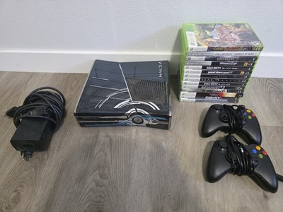 Xbox 360 Halo 4 Limited Edition Console Bundle Tested Working 2 Controllers Read