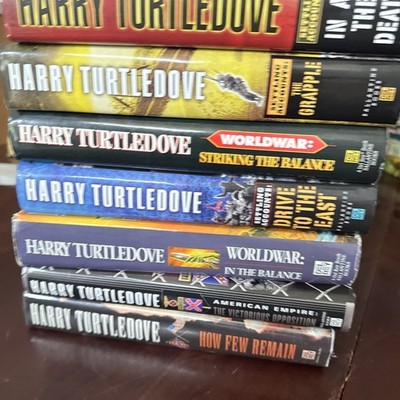 Harry Turtledove -7 Novels Hardcover Alternative History Science Fiction