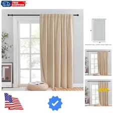 Sliding Door Blinds Window Treatment, Energy Smart Room Darkening Patio Door ...
