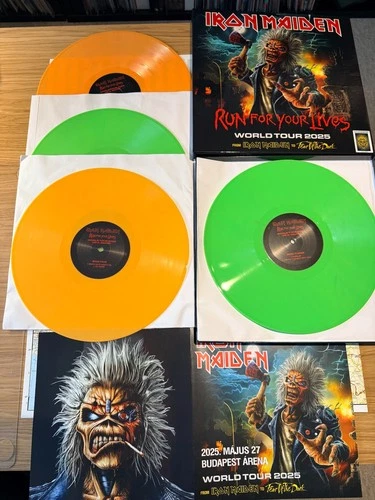 HEAVY METAL VINYL RECORD BOXSET - IRON MAIDEN
