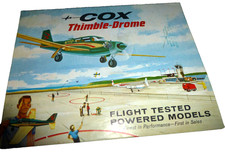 VINTAGE COX FLIGHT TESTED MODELS PLANES CARS WAR HAWK US AIR FORCE MERCEDES 1962