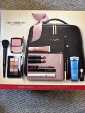 Lancome Parisian 2016 Holiday Makeup Train Case - 11 Full Size Products NEW