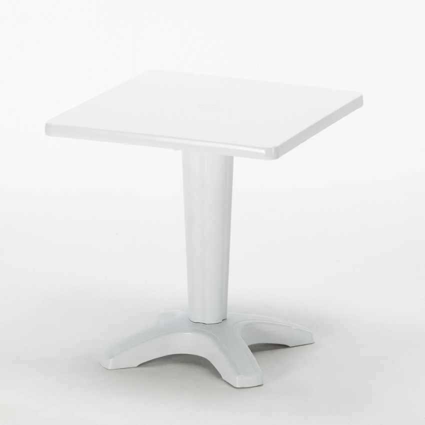 Table extérieure Grand Soleil Zavor 70 cm résistante aux UV pour petit balcon