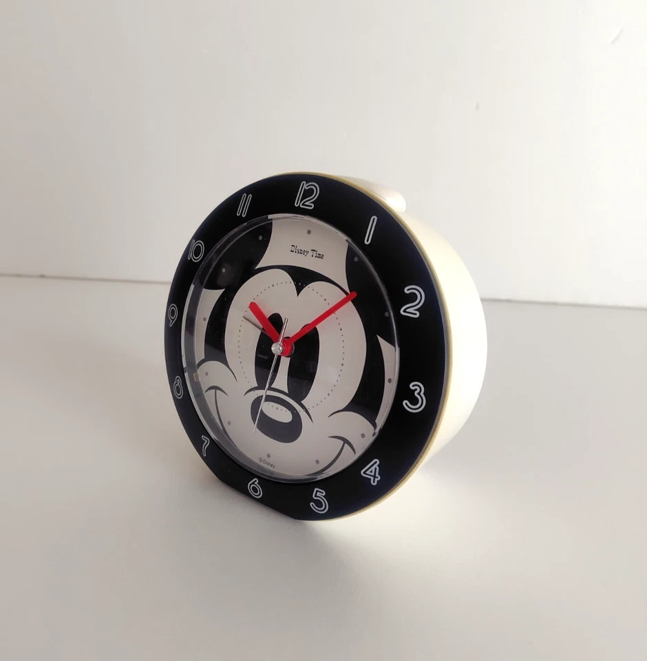 SEIKO Disney Time Mickey Mouse Alarm Clock, FD453K 5in Working, from Japan - Image 3 of 4
