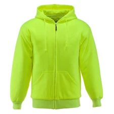 RefrigiWear Insulated Quilted Sweatshirt - Triple-Layer Warmth Work Hoodie with