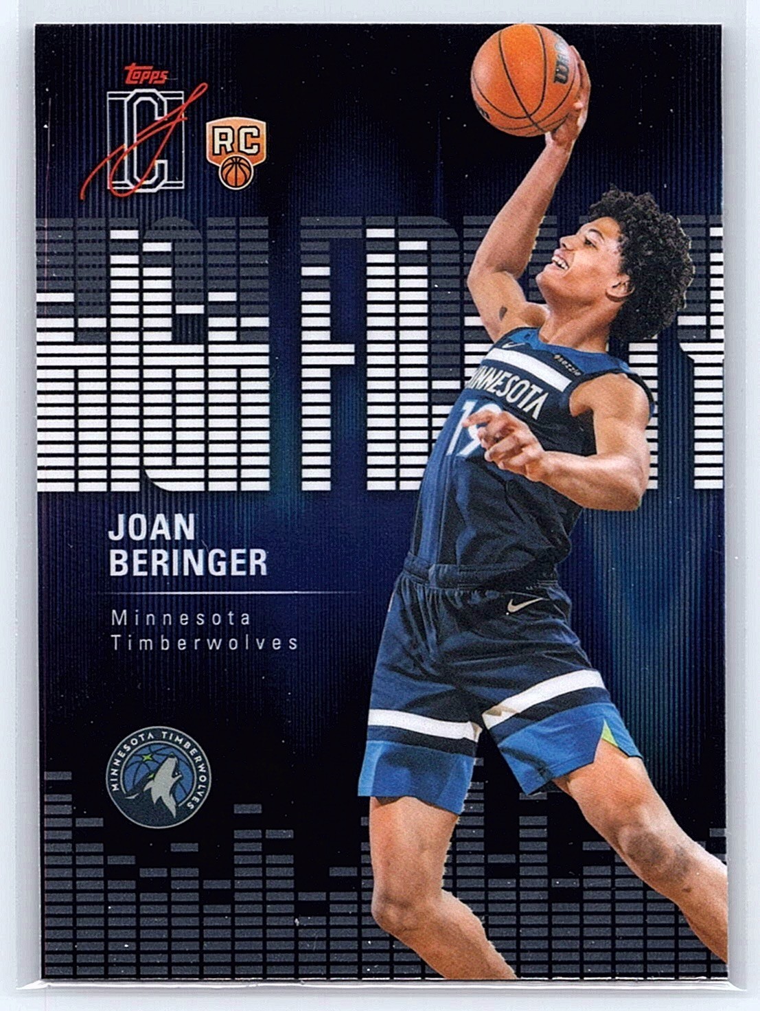 JOAN BERINGER (RC) - 2025-26 Topps Signature Class: High Fidelity #HF-17