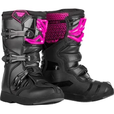 Fly Racing Maverik Boots Youth Pink/Black Size 03 364-67903