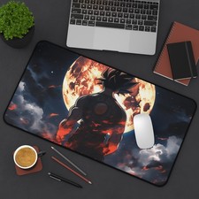 Gok'u Silhouette DBZ Desk Mat  Gaming Mouse Pad