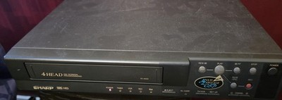 Sharp VC-A503U 4 Head VHS Video Cassette Player Recorder VCR Black MPN VC-A503U