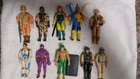 Lot Of 10 Hasbro GI Joe Vintage Action Figures,weapons Mostly 80's 90's! Look!
