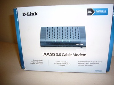 D-Link DOCSIS 3.0  348.16 Mbps Cable Modem
