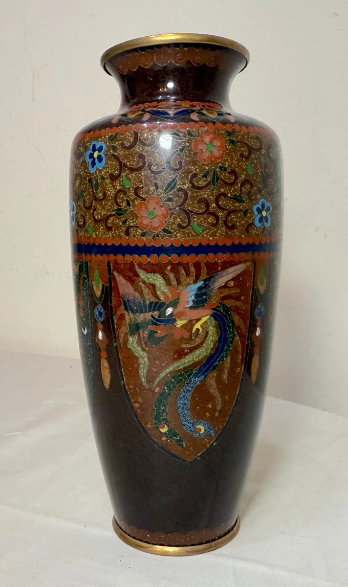 景泰蓝日本花瓶1850-1899 | eBay