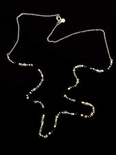 LOFT Mixed Crystal Clear / Black / Gold Long ...