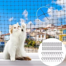 Pets Anti-Fall Mesh Cat Safety Fence Cat Netting Balcony Nylon Balcony Screen