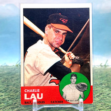 1963 Topps #41 Charlie Lau Baltimore Orioles FREE SHIPPING