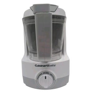 Cuisinart Baby Food Maker BFM-1000 Steamer Chopper Bottle Warmer White