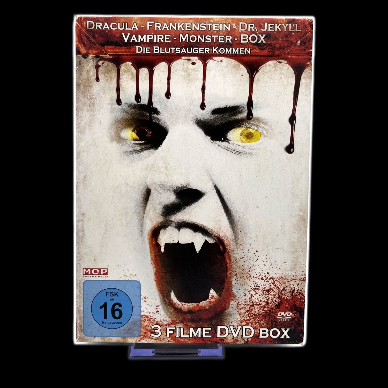 Dracula - Frankenstein - Dr. Jekyll & Mr. Hyde - Monster Box - DVD - Gebraucht