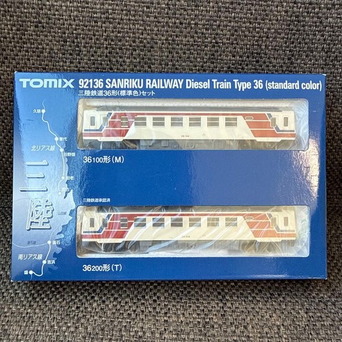 Juego de 2 vagones TOMIX 92136 Sanriku Railway tipo 36 nuevo en caja sin usar color estándar | Zustand: Used